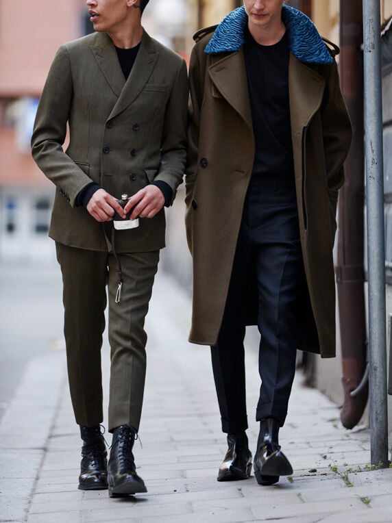 ねこ berluti ジャケット haider ackermann Transformation. Haider Ackermann for Berluti. - Issue 10